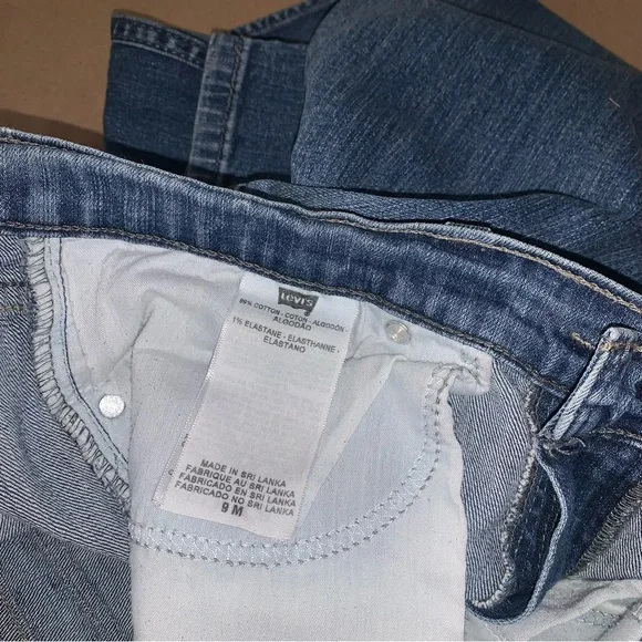 524 Levi Jeans Women’s 9M Too Superlow - Picture 8 of 15